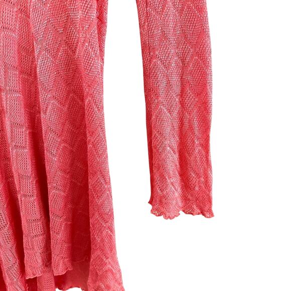 Letarte Handmade Sheer Knit Cardigan Cover-Up – Size S – Made in USA - Picture 5 of 9
